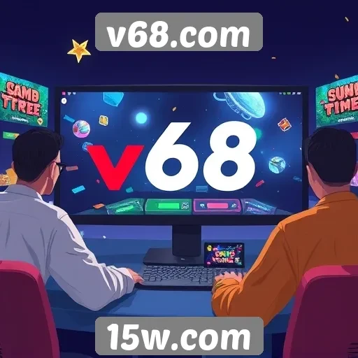Avaliação da experiência do usuário no v68.com