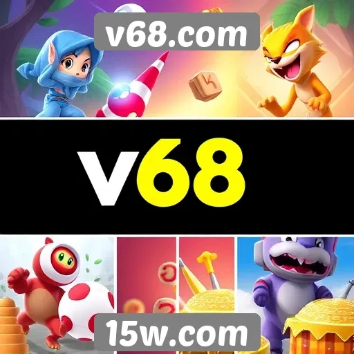 v68.com apresenta nova coleção de jogos online
